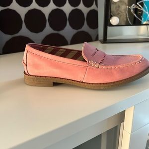 Sperry Women’s Pink Leather Loafers